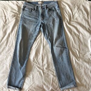 Madewell Light Blue Slim Jeans